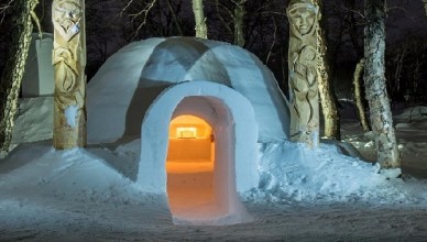 Отель из снега откроется в Сочи