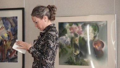 В музее ИЗО Архангельска открылась выставка «Акварель XX век»
